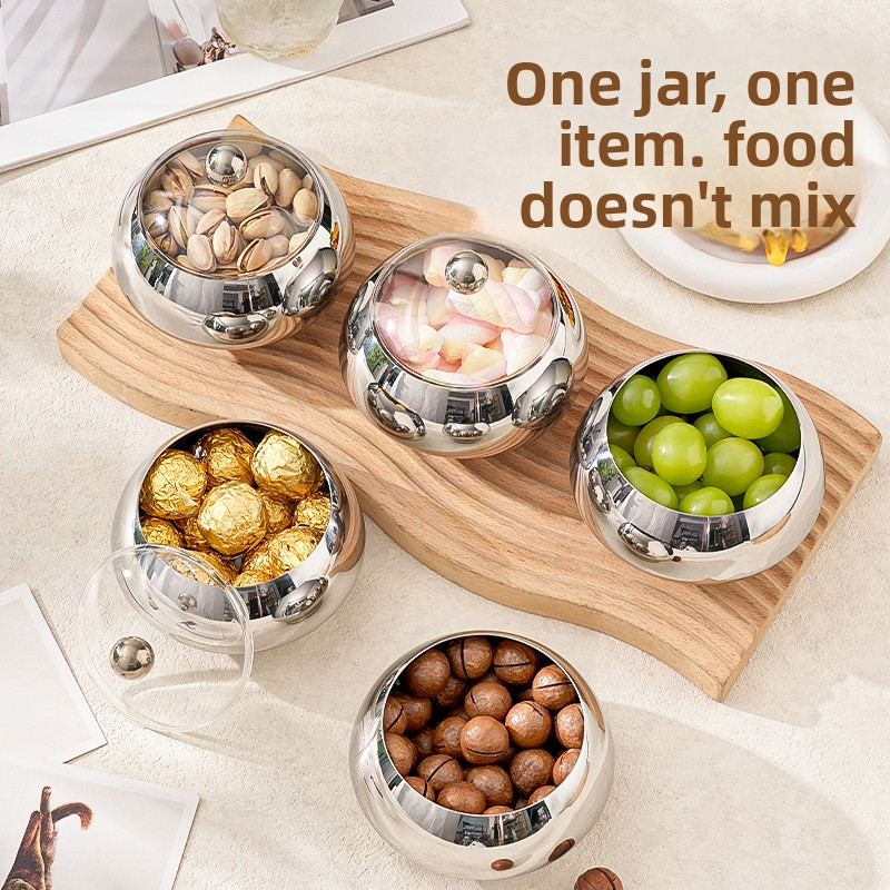 316 stainless steel candy milk powder kitchen storage jar