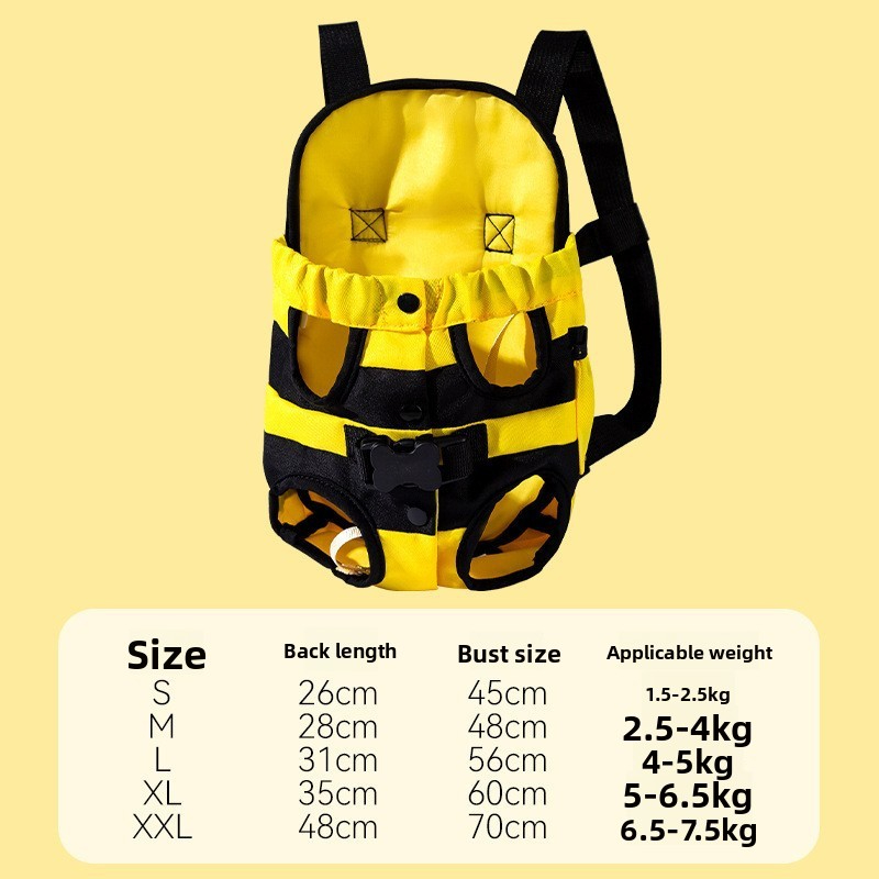 Chest Pet Bag Backpack Outing Carrying Bag