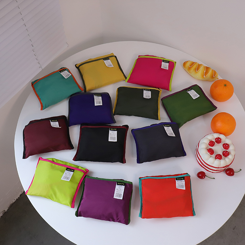 Collapsible, portable large eco-friendly shopping bag