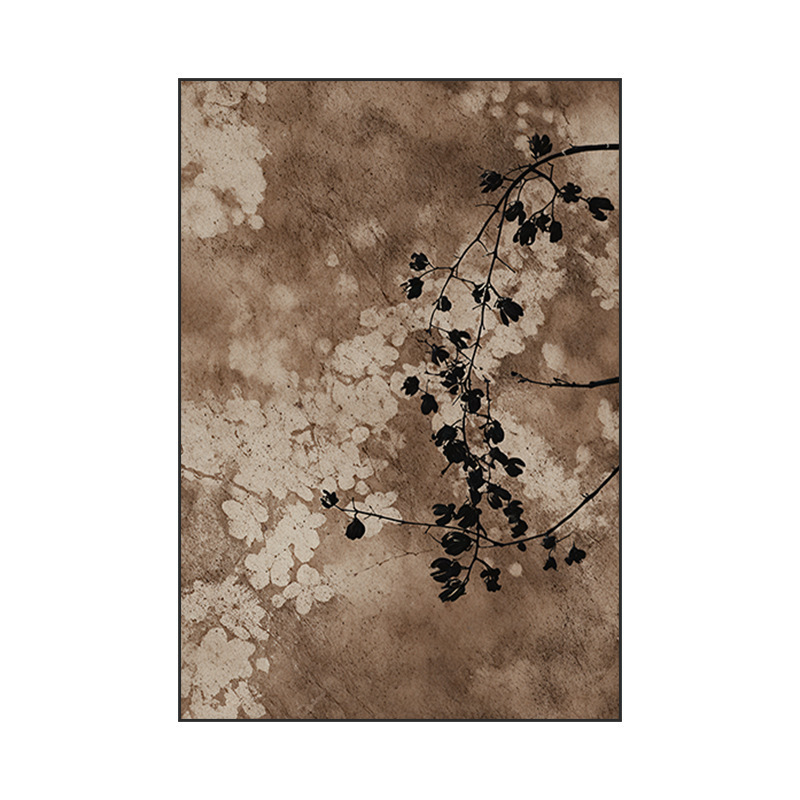 Wabi-sabi style texture art decorative painting