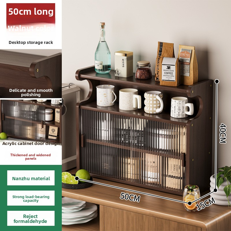 Desktop water cup rack