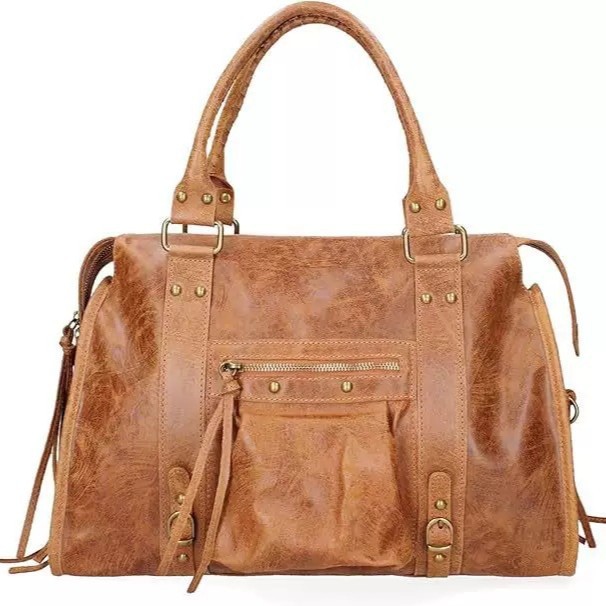 2025 Autumn/Winter Fashion Motorcycle Large-Capacity Handbag