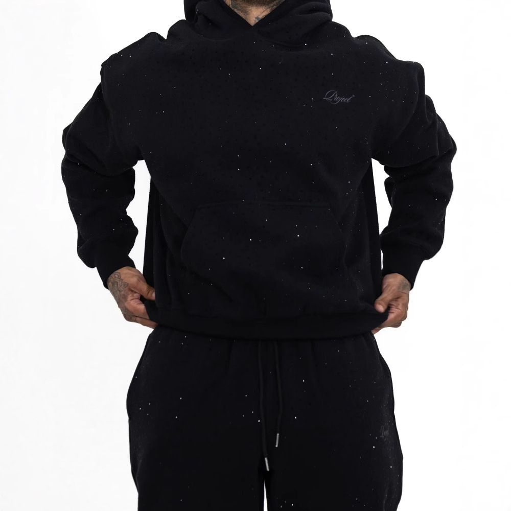 Unisex Rhinestone Hoodie 