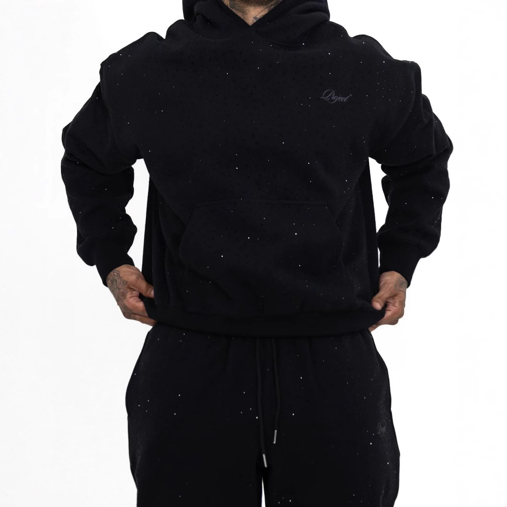 Unisex Rhinestone Hoodie 