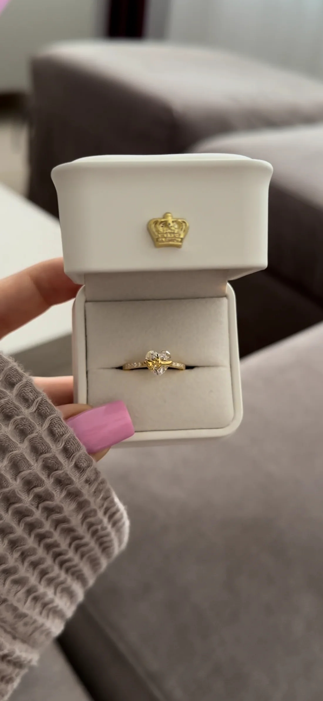 “LOVING GIFT” Ring（Free jewelry box as a gift）