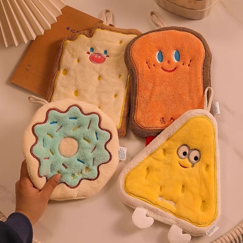 Cute cartoon hand towel for the bathroom