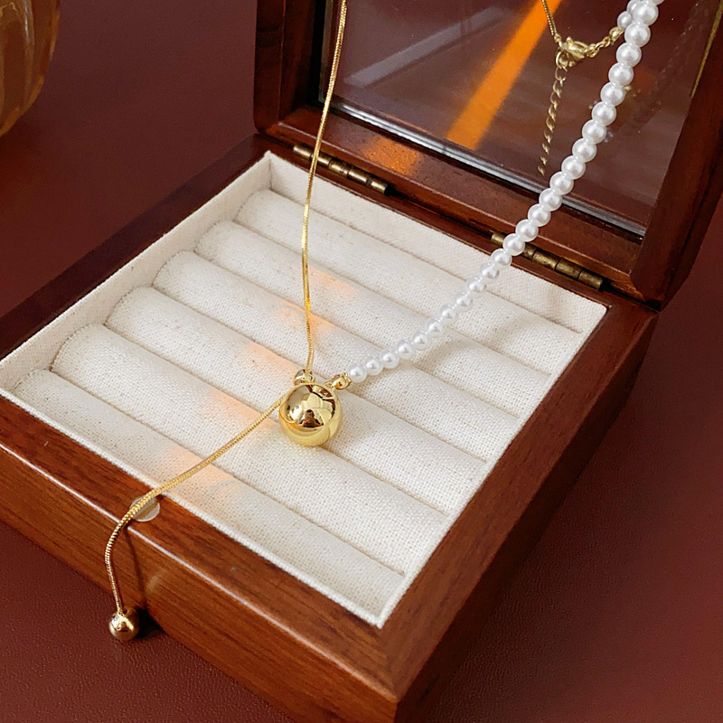 Fashionable Adjustable Pearl Necklace