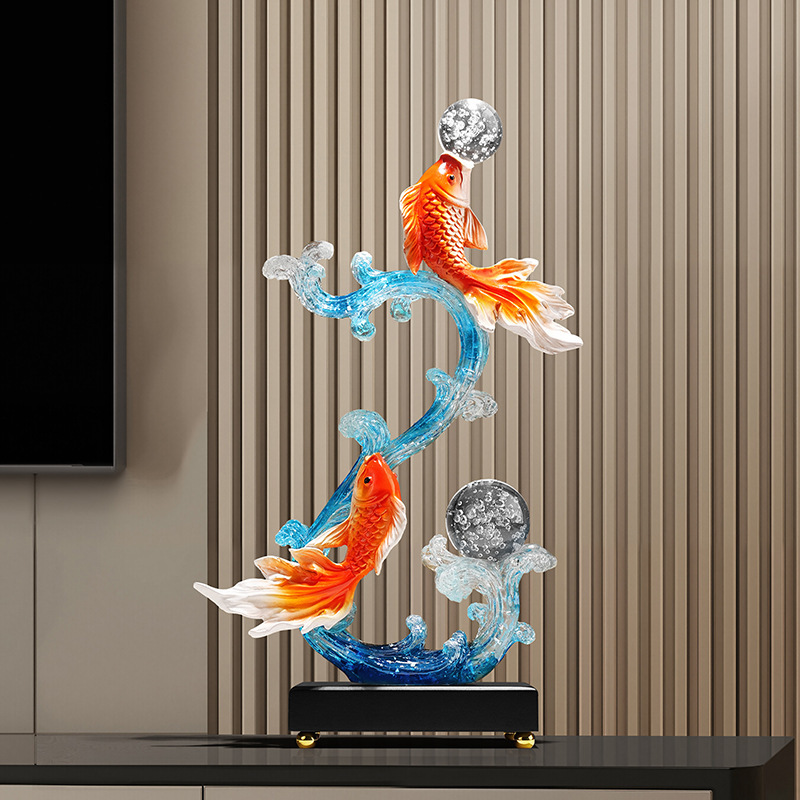 Artistic fortune-attracting ornaments