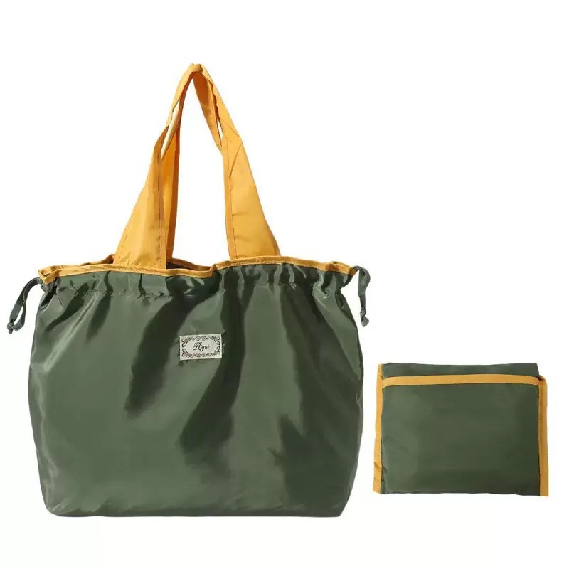 Collapsible, portable large eco-friendly shopping bag