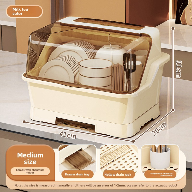 Large-capacity storage boxes for home kitchen cupboards