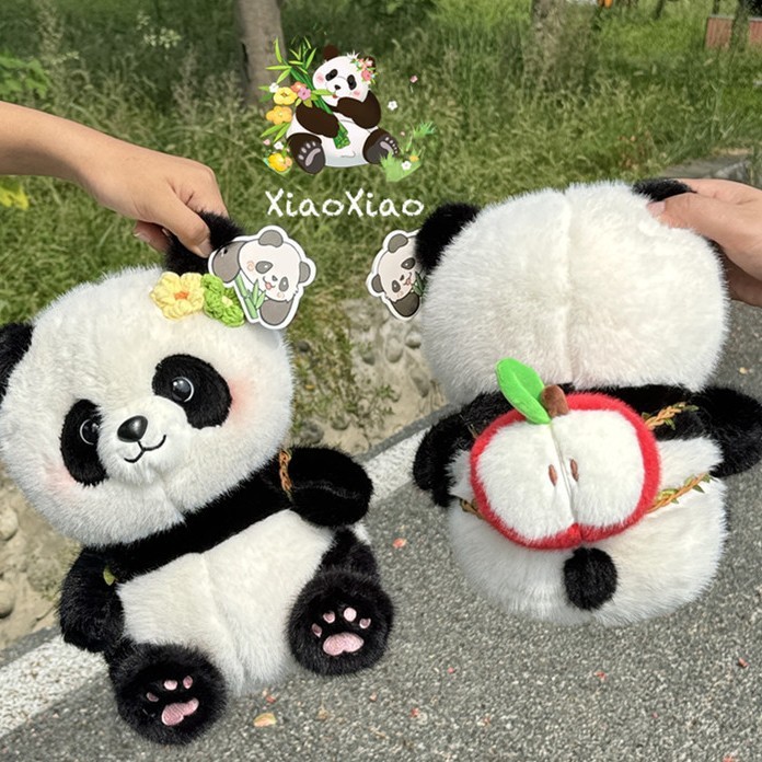 Cute panda doll