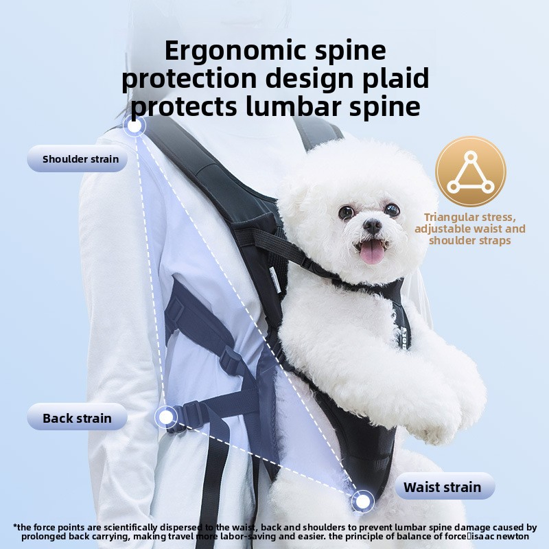 Chest Pet Bag Backpack Outing Carrying Bag