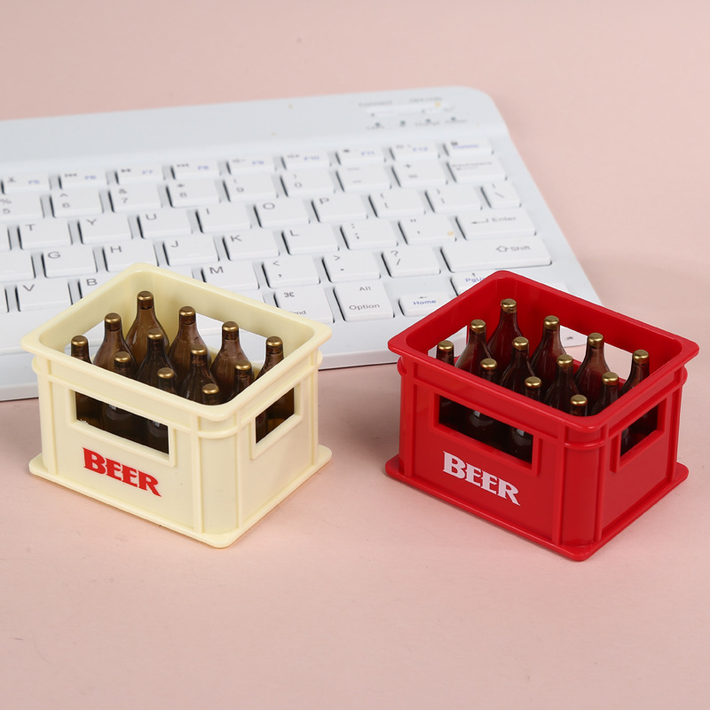 Beer bottle opener magnetic refrigerator sticker multi-functional bottle opener