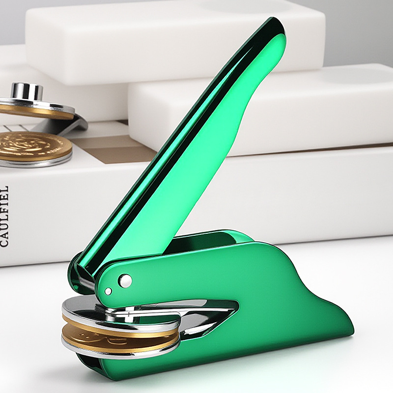 Custom Steel Stamp Advertising Embossing Book Embossing Machine