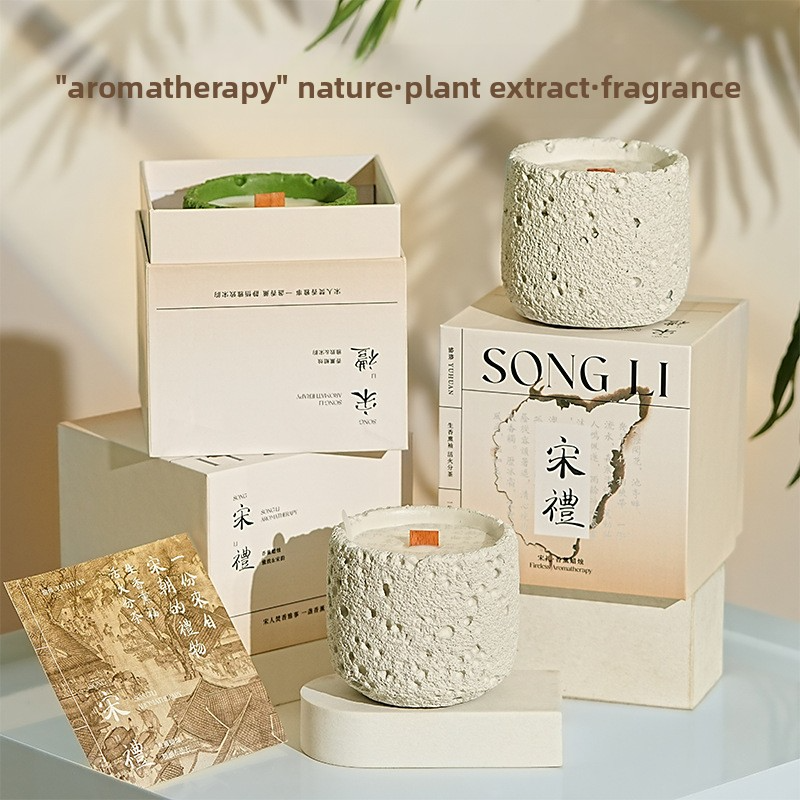 Chinese Song Dynasty style scented candle gift box