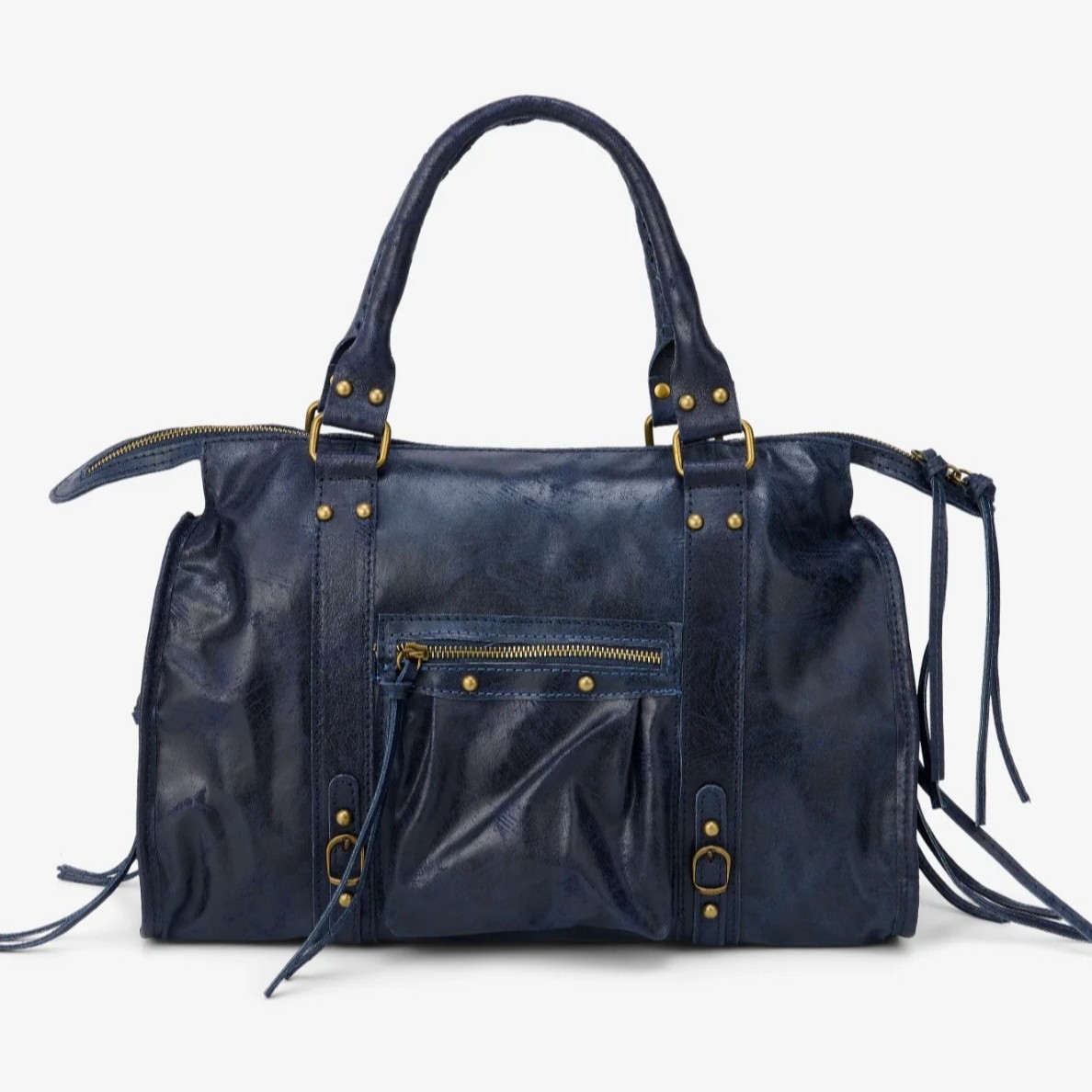 2025 Autumn/Winter Fashion Motorcycle Large-Capacity Handbag