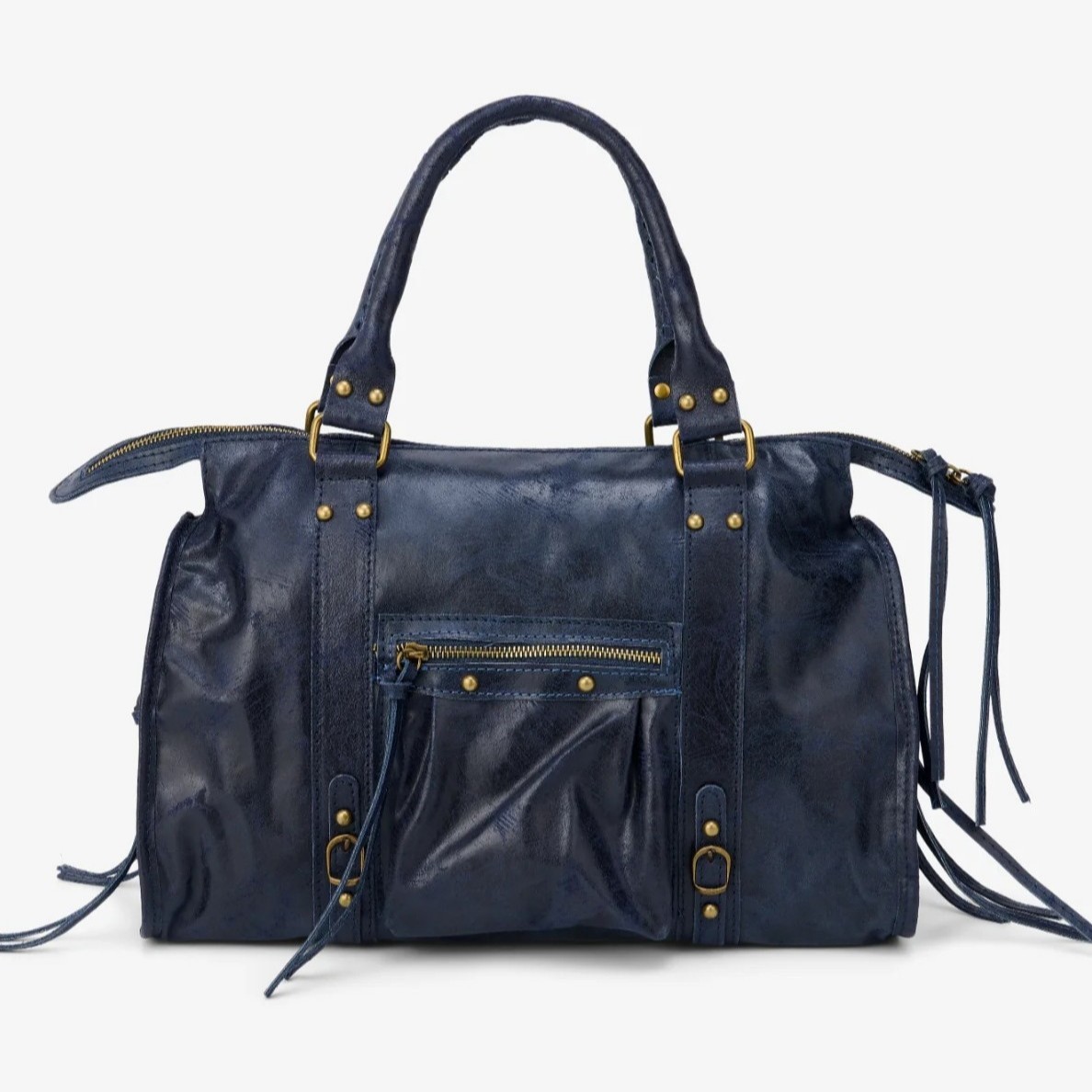 2025 Autumn/Winter Fashion Motorcycle Large-Capacity Handbag