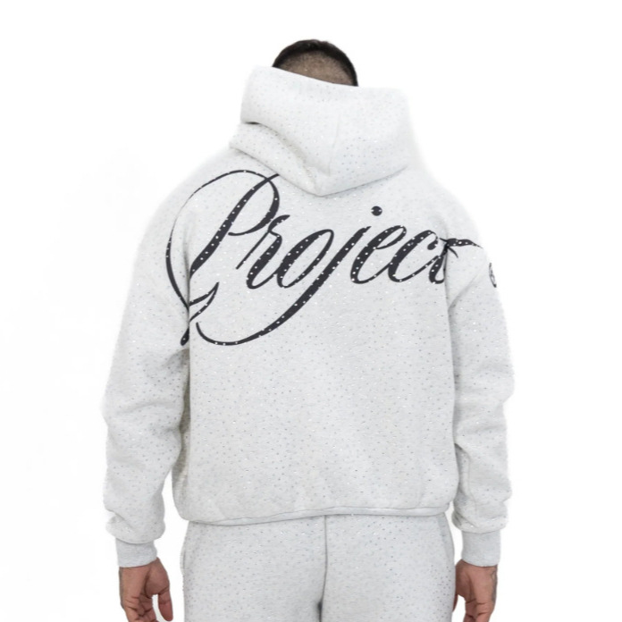 Unisex Rhinestone Hoodie 