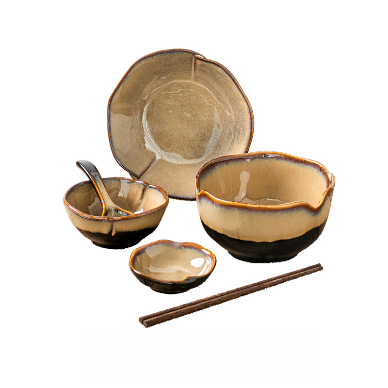 Ceramic tableware single-person dining gift box