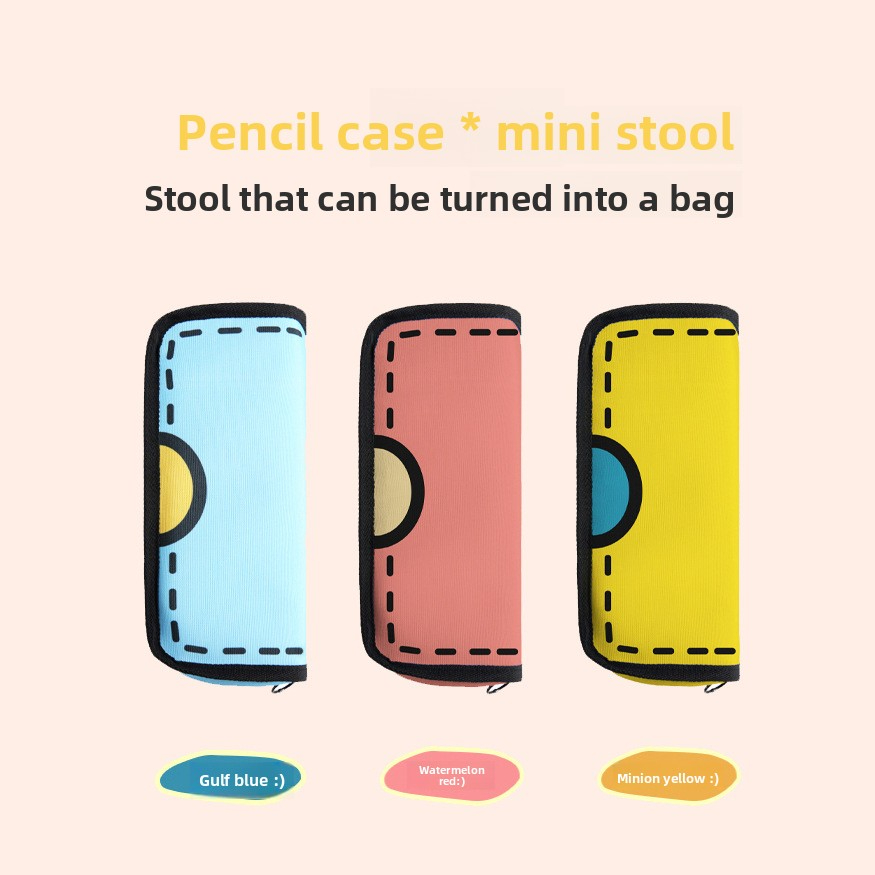 2D folding stool  small folding chair