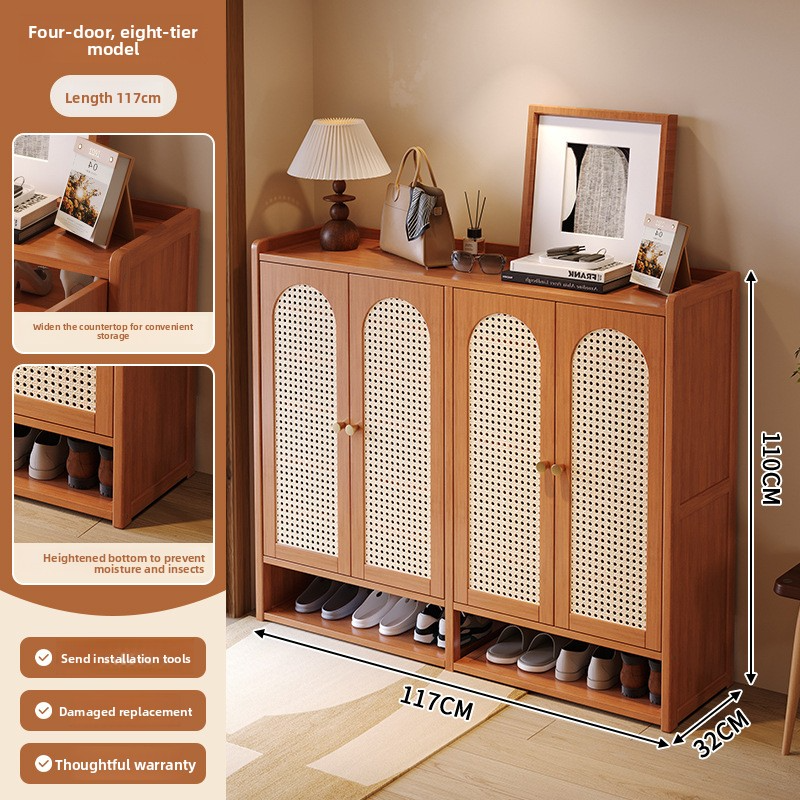 High-end entry cabinet storage shoe rack