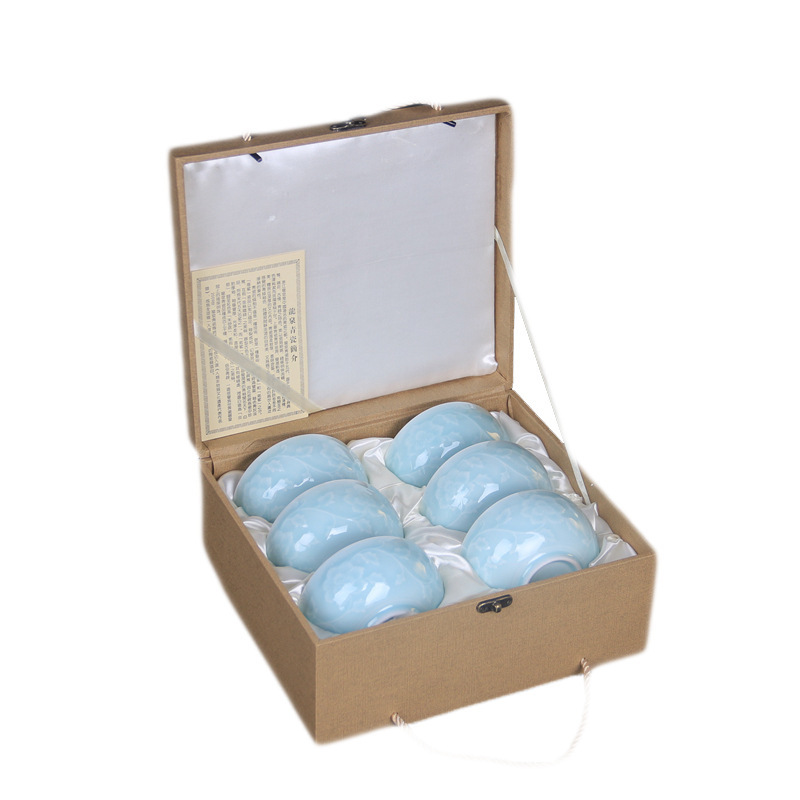 Ceramic bowl tableware 6/8-piece gift box set
