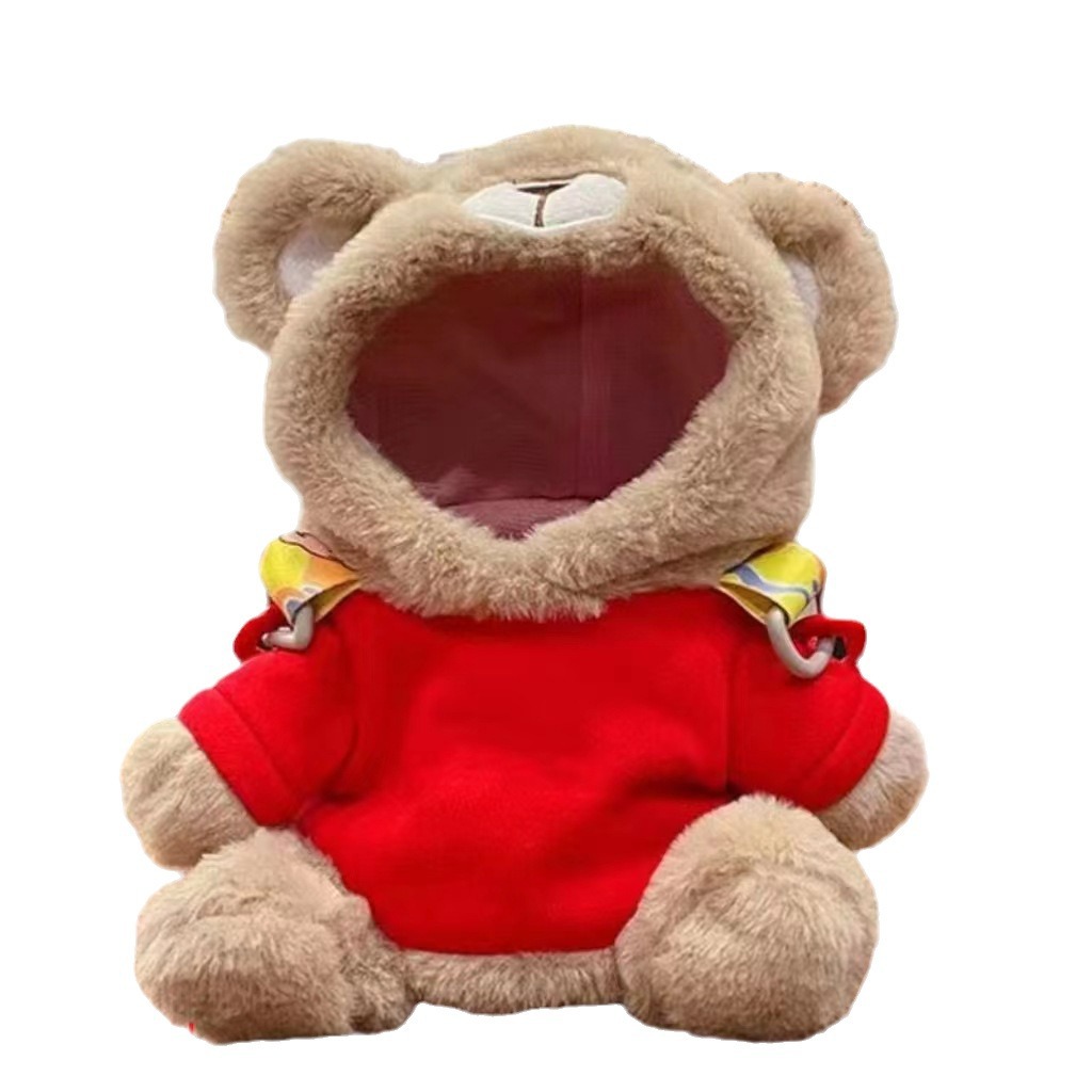 Pet Open-Head Single-Shoulder Outdoor Bear Crossbody Bag