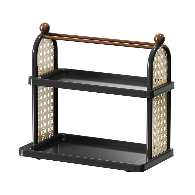 Multi-layer cup storage rack, tea rack, multi-functional shelf