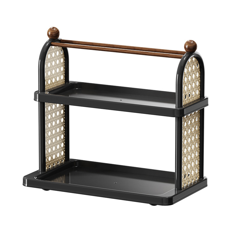 Multi-layer cup storage rack, tea rack, multi-functional shelf