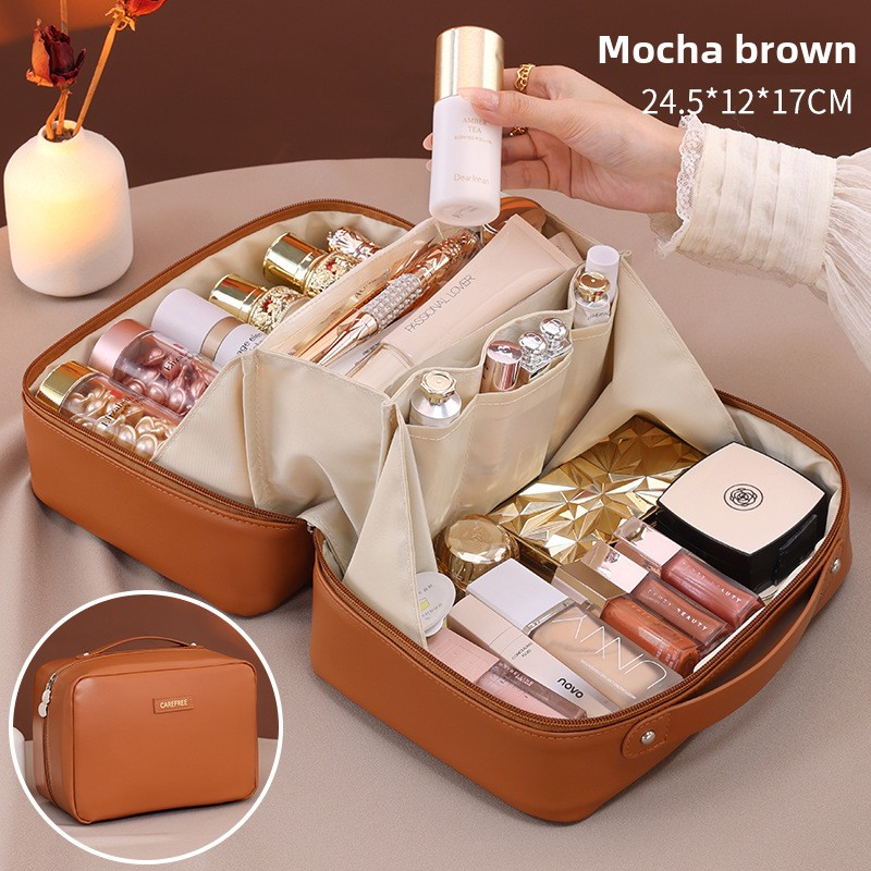 Large-capacity travel portable toiletries storage bag