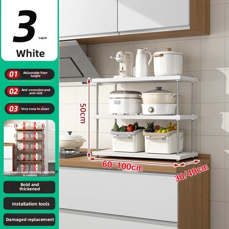 New multi-layer storage shelf