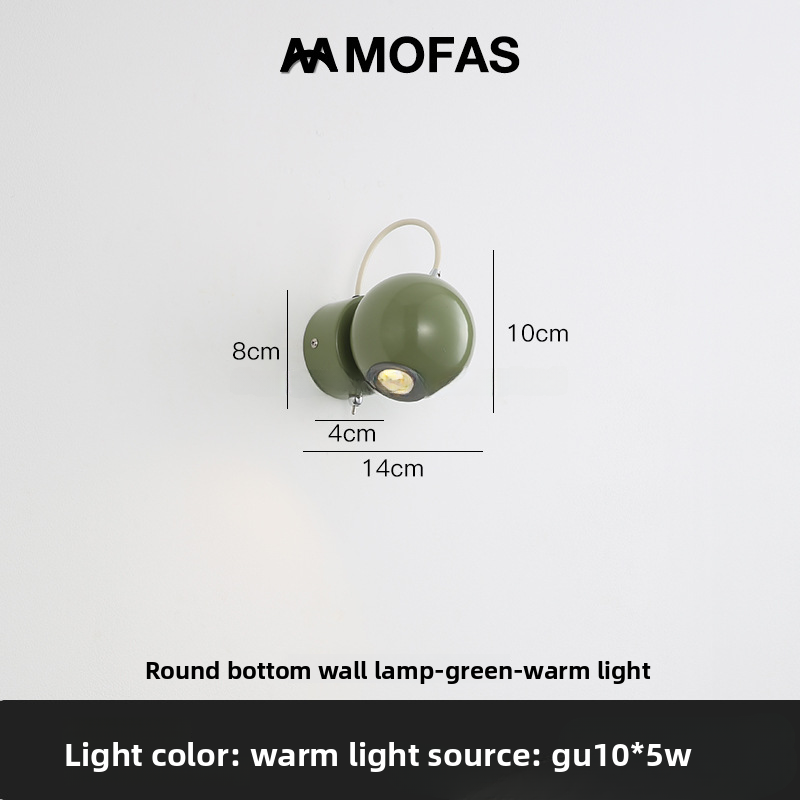 Italian retro magnetic lamp