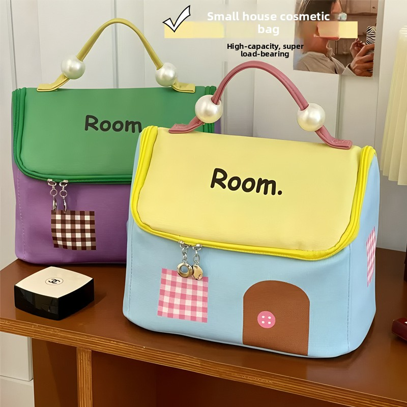 Cute House Storage Bag