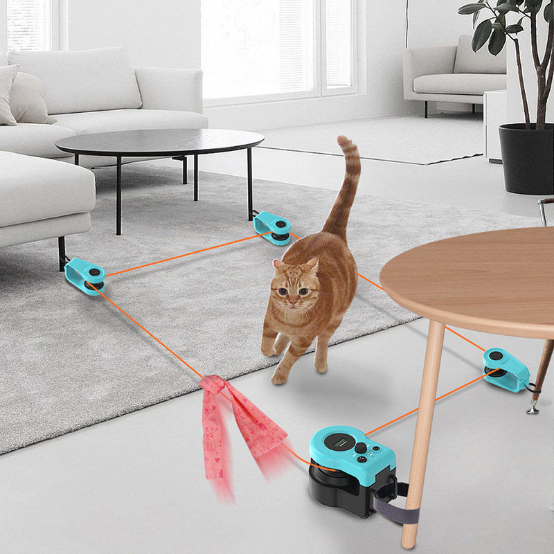 Electric remote-controlled cat walking toy