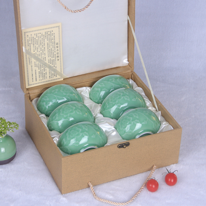 Ceramic bowl tableware 6/8-piece gift box set
