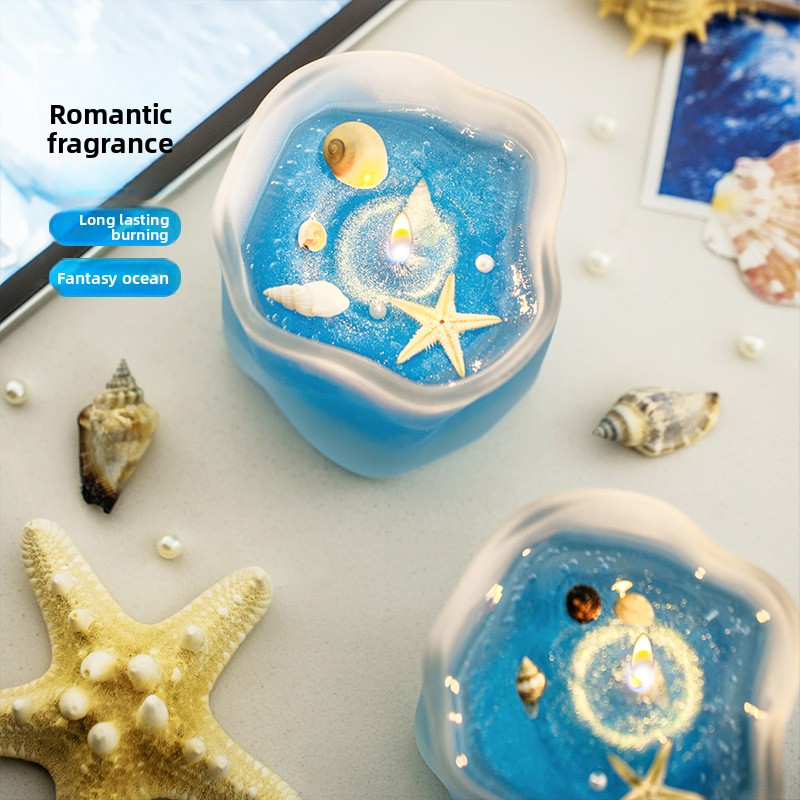 Ocean Shell Scented Candle