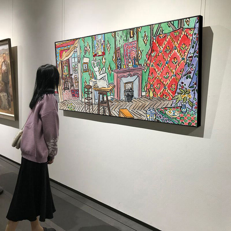 Matisse Fauvism style wall painting