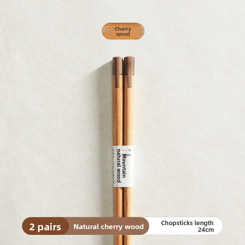 Household heat-resistant wooden chopsticks
