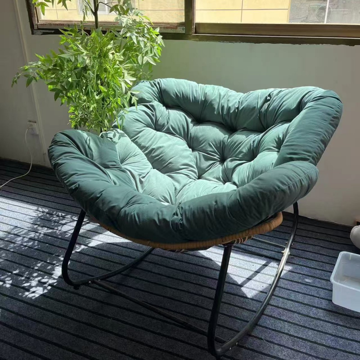 Bird's nest rocking chair