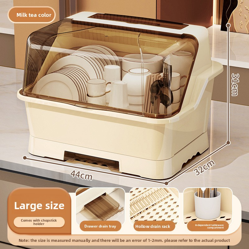 Large-capacity storage boxes for home kitchen cupboards