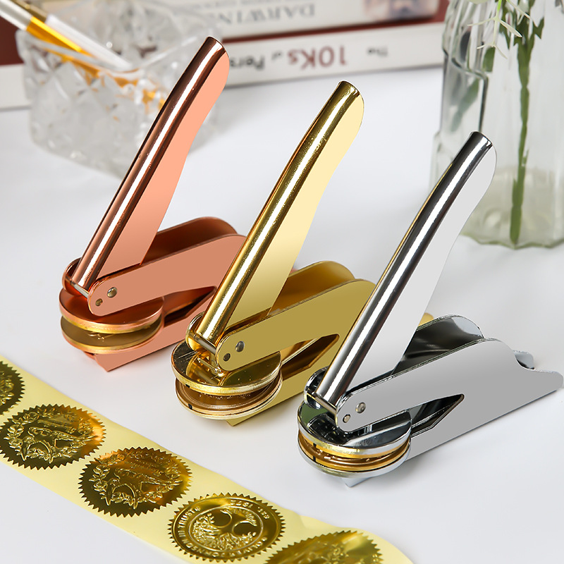 Custom Steel Stamp Advertising Embossing Book Embossing Machine