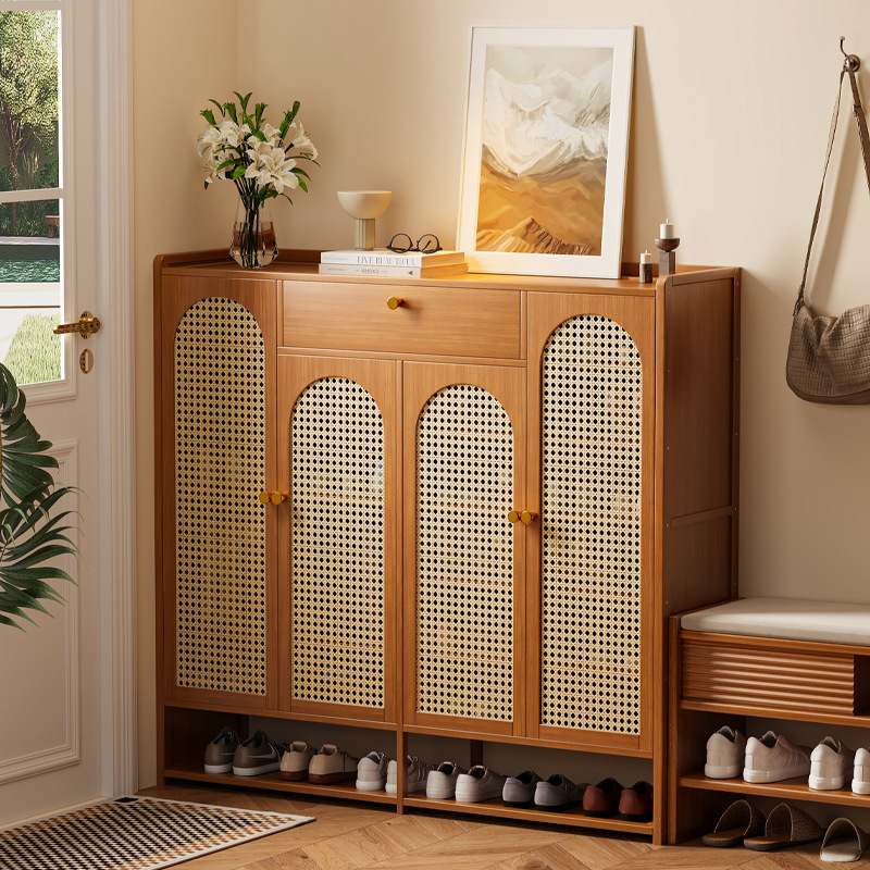 High-end entry cabinet storage shoe rack