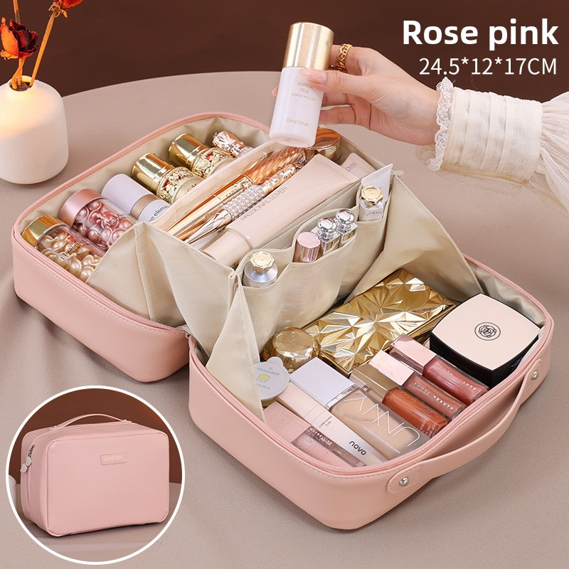 Large-capacity travel portable toiletries storage bag