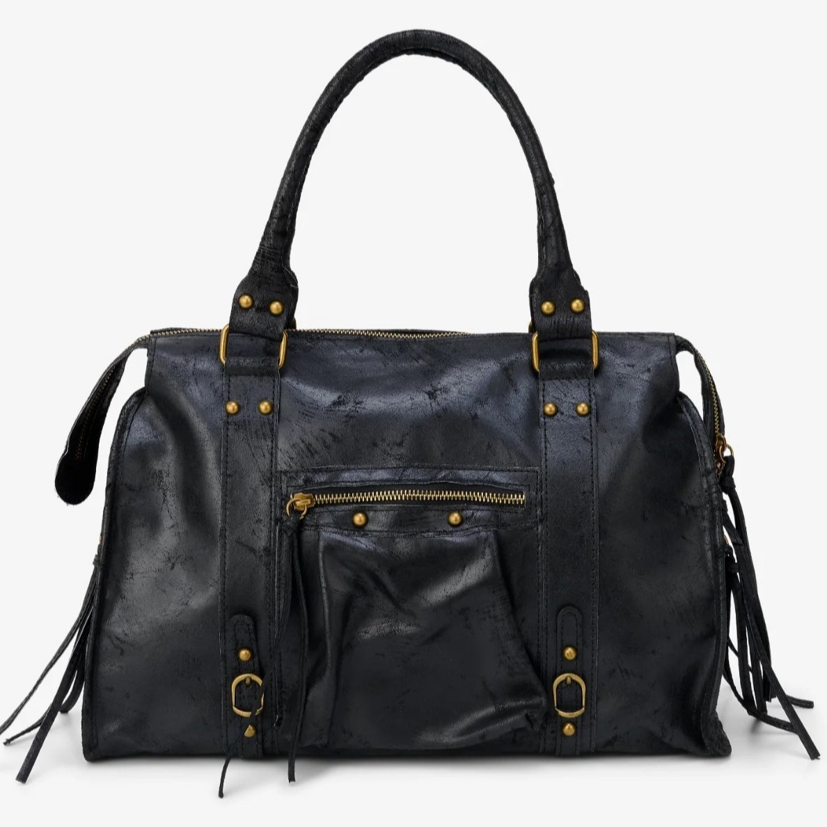 2025 Autumn/Winter Fashion Motorcycle Large-Capacity Handbag