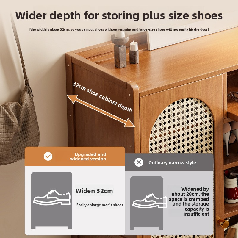 High-end entry cabinet storage shoe rack