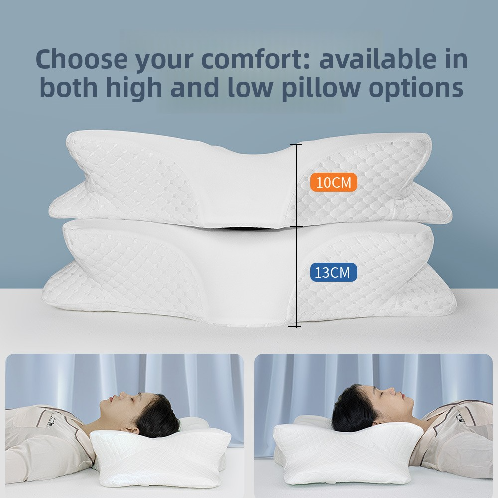 Thickened Butterfly-shaped Memory Cervical Pillow