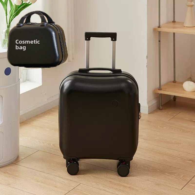 Pressure-resistant and wear-resistant small 18-inch travel suitcase