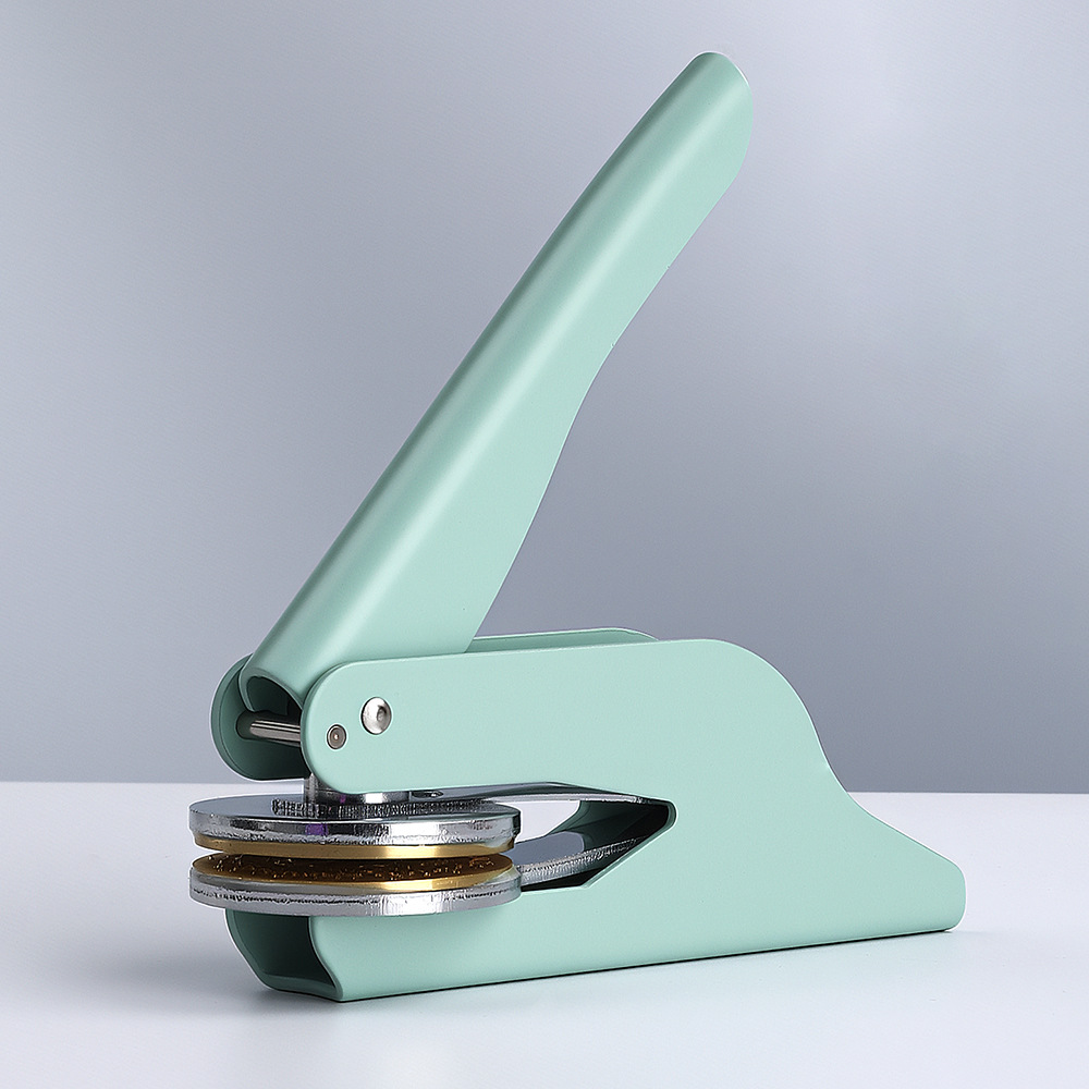 Custom Steel Stamp Advertising Embossing Book Embossing Machine