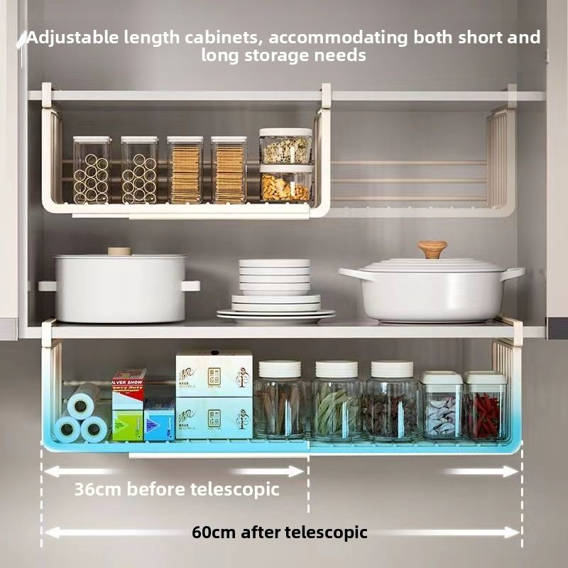 Kitchen shelf storage