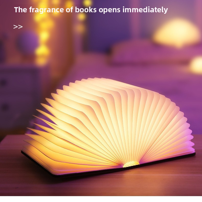 Folding Book Light Eye Protection Night Light